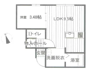 ナチュラルギフト【1階】の間取り