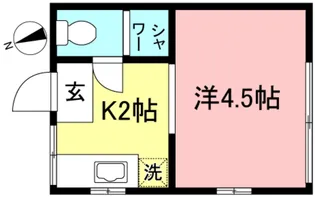 カントリーイン【1階】の間取り