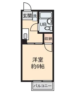 シティハイム セキグチ【2階】の間取り