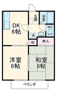 グリーンパーク【2階】の間取り