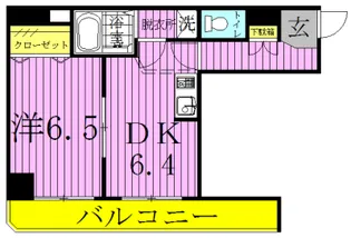 東上町林ビル【5階】の間取り