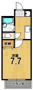 プレパルクニシカワ【3階】の間取り