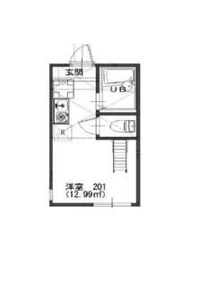 プライムテラス大和A棟【2階】の間取り