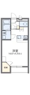 レオパレスカーサベルデ油山【2階】の間取り