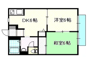 ミルフィーユ A【1階】の間取り