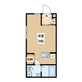 Koti Galleria-わたしの北欧、小さなアパート-【1階】の間取り