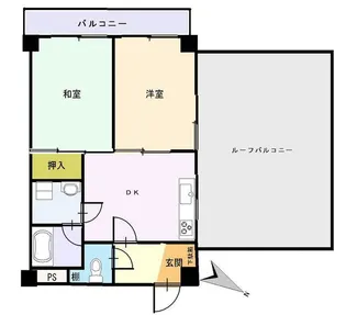 グレイス杉田【4階】の間取り