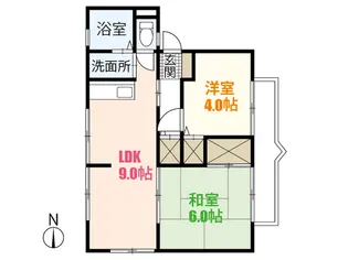 ニュートピア【2階】の間取り