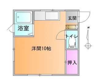 ミュー双葉【2階】の間取り