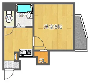 ST千里山【3階】の間取り
