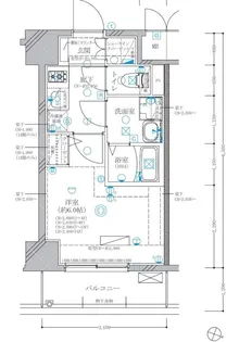 ディアレイシャス東別院IV【12階】の間取り