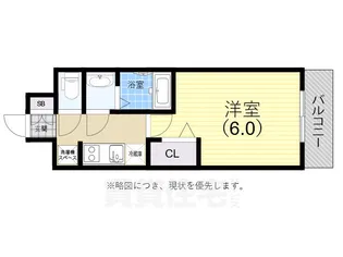 プレサンス神戸長田マリエント【7階】の間取り