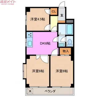 メゾン27【1階】の間取り