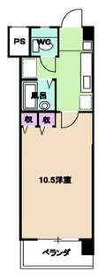 グラスライト【1階】の間取り