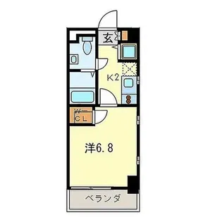 ADW Residence高宮【2階】の間取り