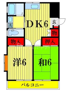 エスペランサマツド【2階】の間取り