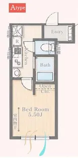 ASCOT OMIYA KITA【3階】の間取り