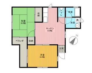 メゾニティ寿【2階】の間取り