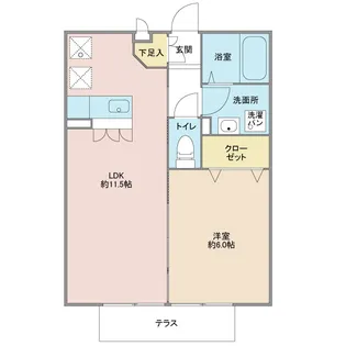 ルミエールIII【2階】の間取り