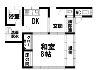 新潟県佐渡市上横山245-3 ISLAND CITY【1階】の間取り