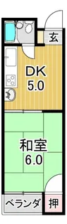 大阪府大阪市平野区平野本町1【アパート】の間取り