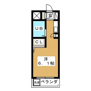 ジョイフル塩釜口II【3階】の間取り