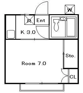 宝はうす【2階】の間取り