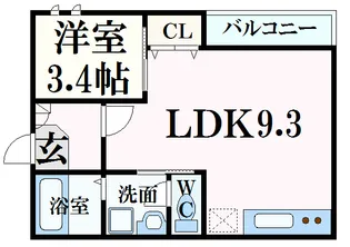 Grandtic Glory Aosaki【1階】の間取り