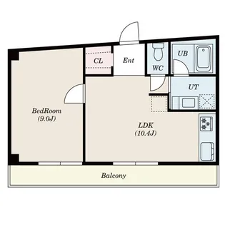 M-54【3階】の間取り