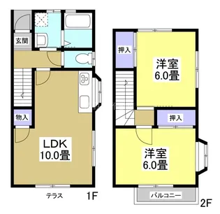 静岡県浜松市中央区蜆塚4【一戸建】の間取り