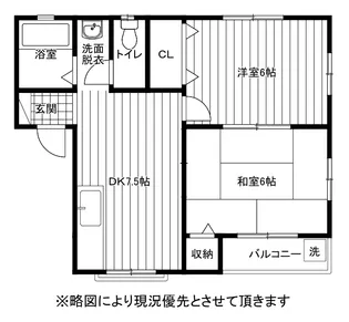 リバティーコート【2階】の間取り