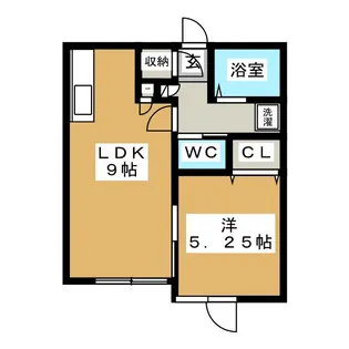 さくら館 C棟【2階】の間取り