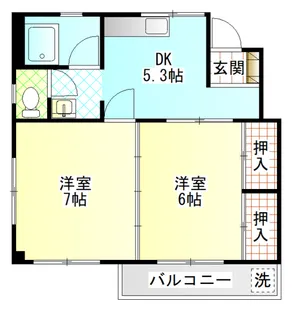 コーポキムラ【3階】の間取り