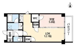 ブリリアント同心【1階】の間取り