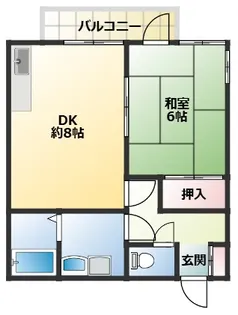 グランドゥール【3階】の間取り