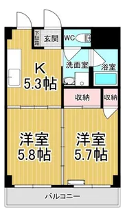 グランドハイツ【3階】の間取り