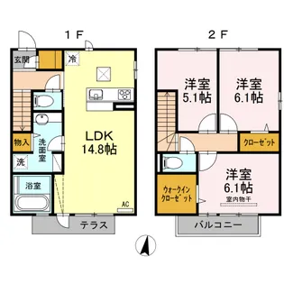 グランコート上田町の間取り