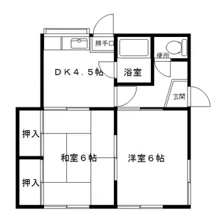 静岡県磐田市西貝塚【一戸建】の間取り