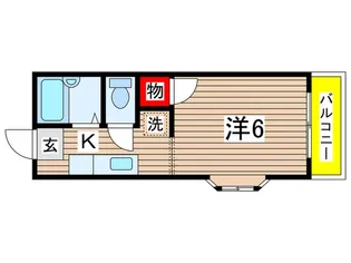 エクラン【1階】の間取り