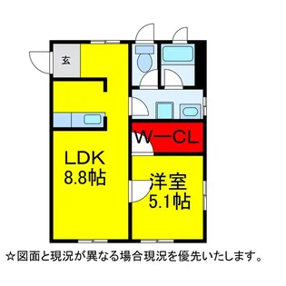 おひさま佐倉ビル【3階】の間取り