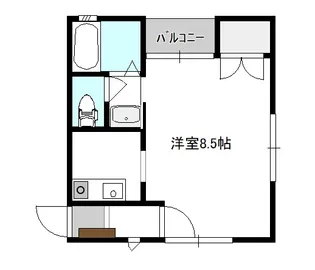 ハイムアンゲルウスII【1階】の間取り