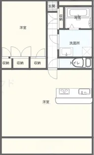 エスペランス【3階】の間取り