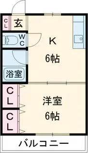 アクセスコートV【2階】の間取り