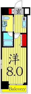 グランドコンシェルジュ吾妻橋【2階】の間取り