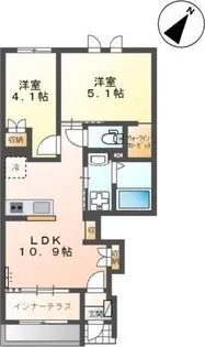 サザンクロスIII【1階】の間取り