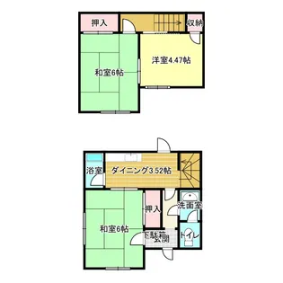 三重県鈴鹿市大池2【一戸建】の間取り