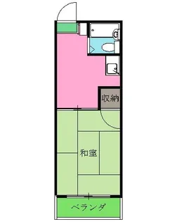 安永ビル【3階】の間取り
