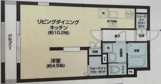 エルスタンザ立石【1階】の間取り