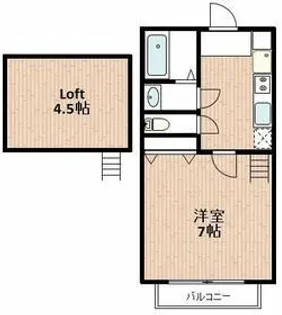 プルメリア【2階】の間取り