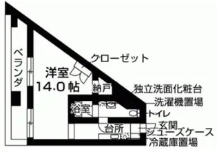 ドゥーエ新百合ヶ丘【2階】の間取り